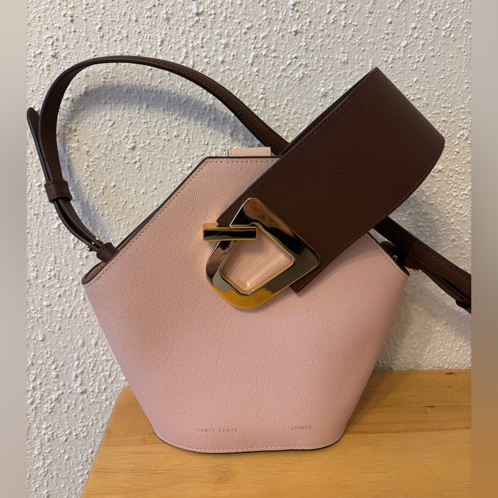 New Danse Lente Johnny Pink and Brown Bag